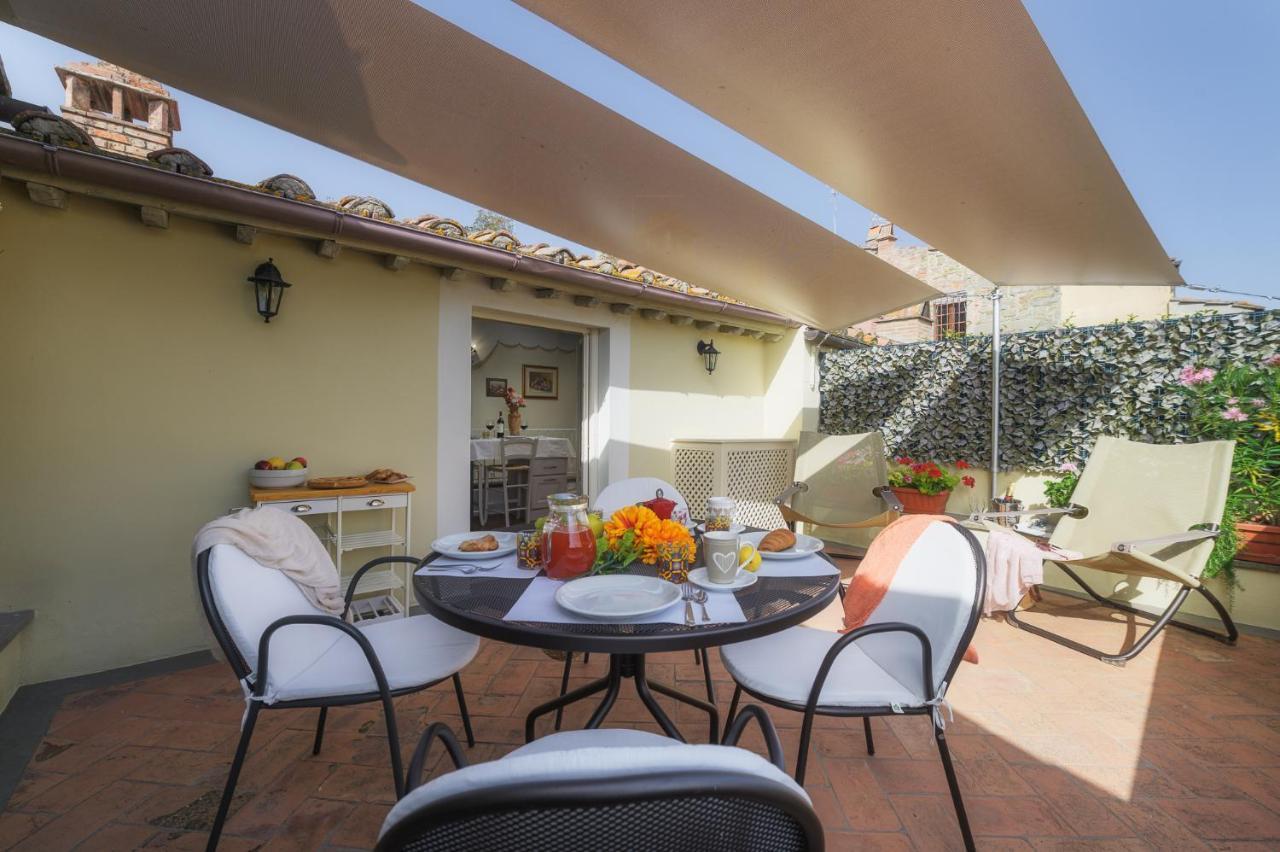 Terrazza Silena, Centro Storico Con Vista Cortona! Apartment Екстериор снимка
