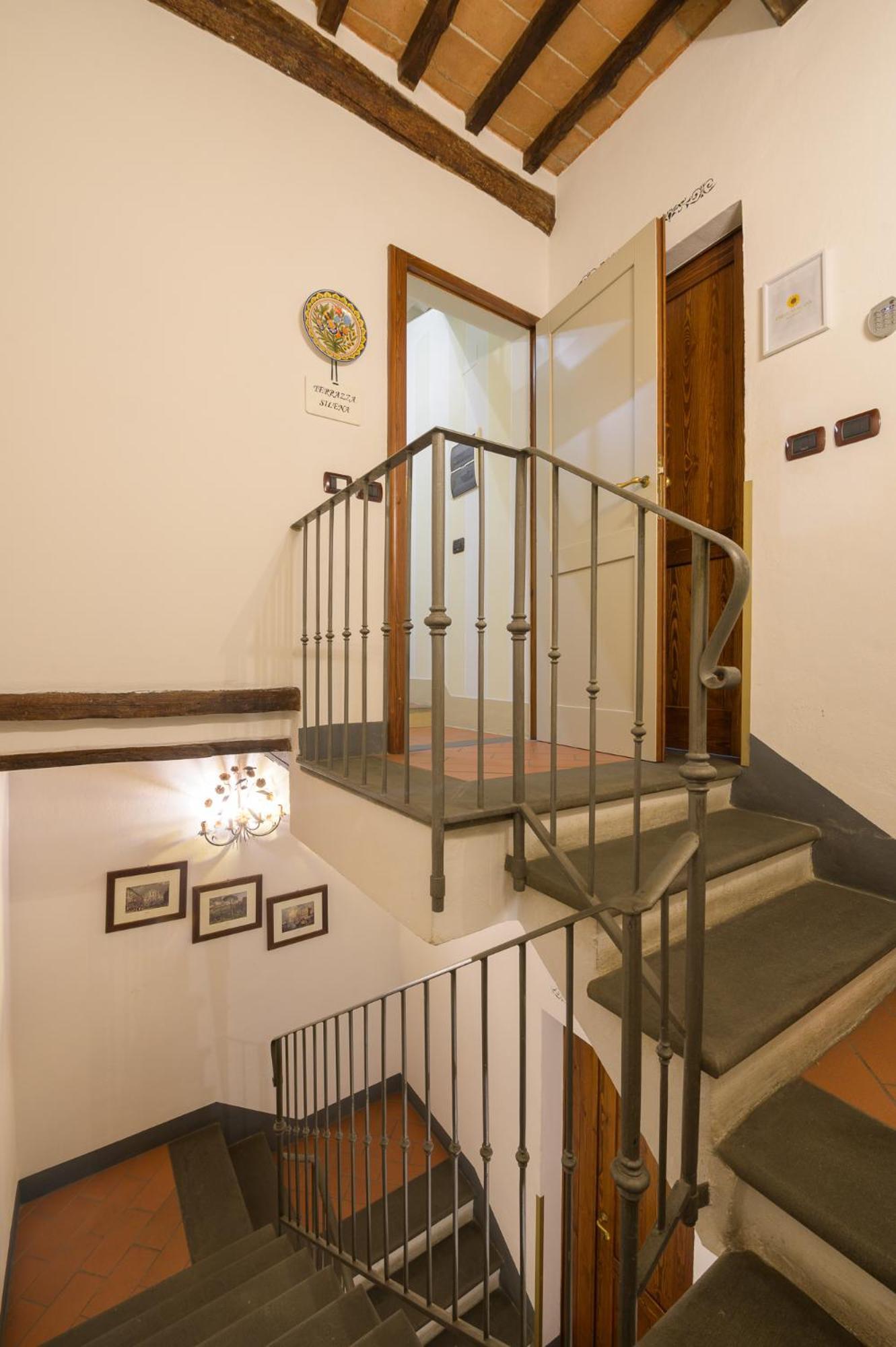 Terrazza Silena, Centro Storico Con Vista Cortona! Apartment Екстериор снимка